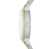 DKNY Soho D Three-Hand Two-Tone Stainless Steel Woman's Watch| NY6621 | Time Watch Specialists