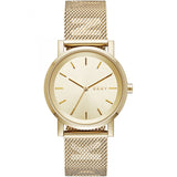 DKNY Soho Gold Stainless Steel Bracelet Women's Watch - NY2621 | Time Watch Specialists