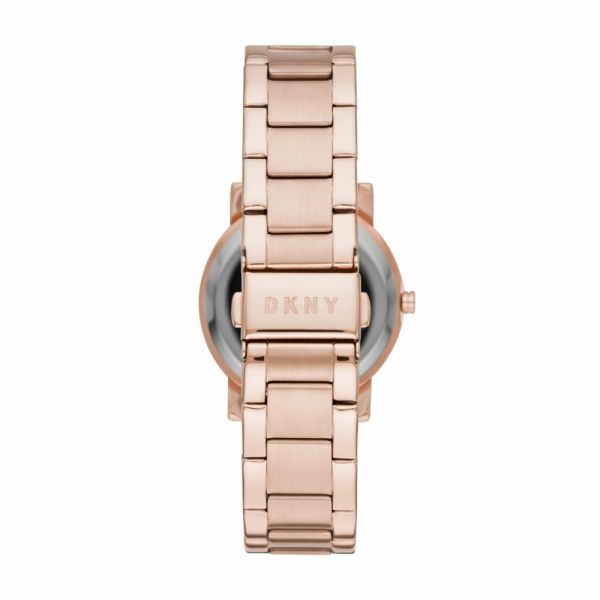 DKNY Soho Rose Gold Round Stainless Steel Women's Watch | NY2854 | Time Watch Specialists