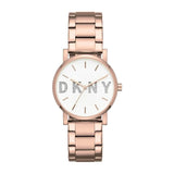 DKNY Soho Rose Gold Stainless Steel Bracelet Women's Watch - NY2654 | Time Watch Specialists