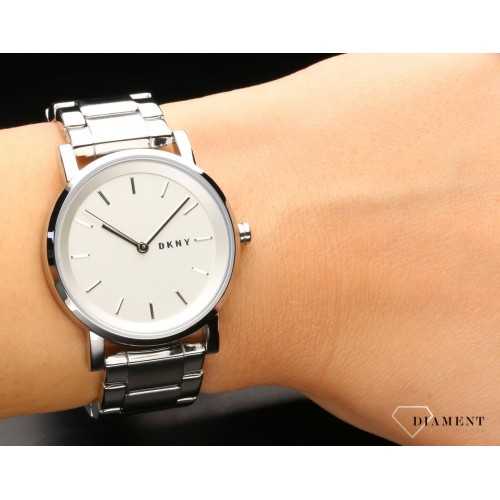 Buy DKNY Soho Silver/Steel Round Stainless Steel Women's Watch