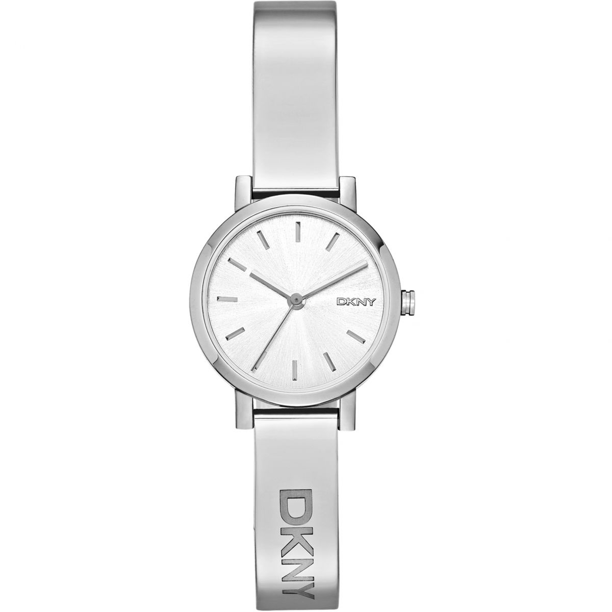 DKNY Soho Silver Dial and Silver Steel Bracelet 24mm Women's Watch | NY2306 | TIME Watches