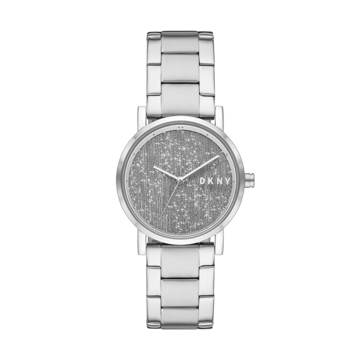 DKNY Soho Silver Dial and Silver Steel Bracelet 34mm Women's Watch | NY2986 | TIME Watches