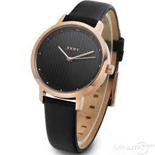 DKNY Modernist Rose Gold Dial and Rose Gold Leather 32mm Women's Watch | NY2641 | TIME Watches