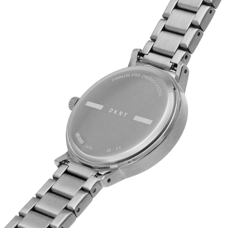 DKNY Modernist White Dial and White Steel Bracelet 32mm Women's Watch | NY2997 | TIME Watches