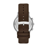 Emporio Armani Chronograph Brown Leather Men's Watch | AR11490 | Time Watch Specialists