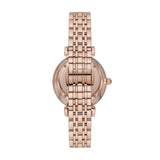 Emporio Armani Gianni T-Bar Rose Gold-Tone Stainless Steel Women's Watch - AR11423 | Time Watch Specialists