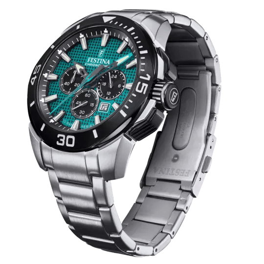 Festina Analog Quartz Stainless Steel Men's Watch | F20641/3 | Time Watch Specialists