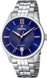 Festina Analogue Quartz with Stainless Steel Strap Men's Watch | F20425/5 | Time Watch Specialists
