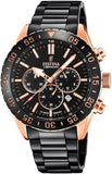 Festina Black Steel Strap Men's Watch | F20578/1 | Time Watch Specialists