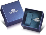 Festina Classic Blue Dial Stainless Steel Men's Watch | F20357/3 | Time Watch Specialists