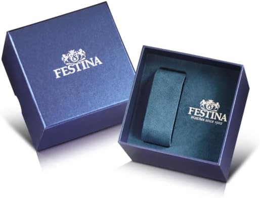 Festina Classic Blue Dial Stainless Steel Men's Watch | F20357/3