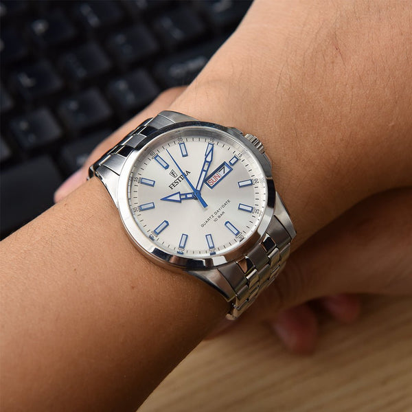 Festina Festina Acero Clasic Silver Stainless Steel Men's Dress Watch | F20357/1