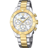 Festina Gold-Plated Chronograph Woman's Watch | F20604/1 | Time Watch Specialists