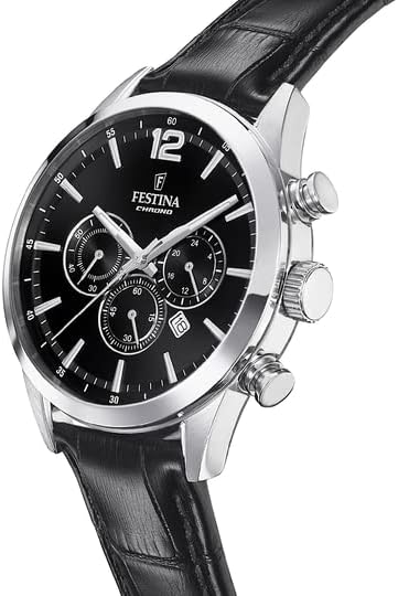 Festina Sport Black Stainless Steel Men's Watch | F20542/5