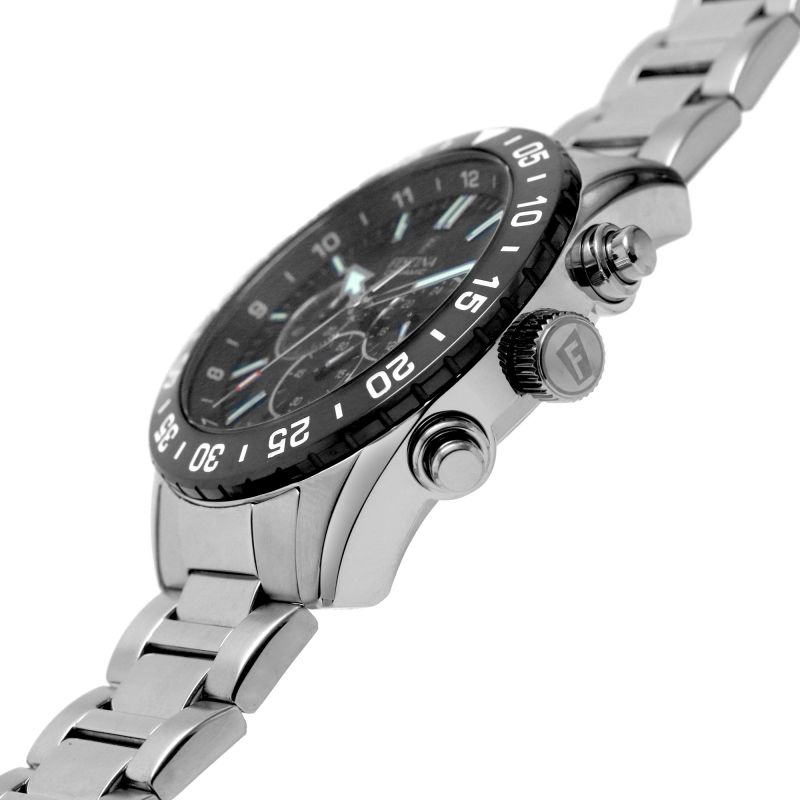 Festina Stainless Steel Black Dial Chronograph Men's Watch | F20575/3 | Time Watch Specialists