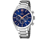 Festina Timeless Chronograph Stainless Steel Men's Watch | F20343/9 | Time Watch Specialists