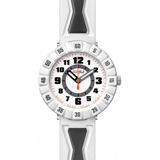 Flik Flak Childrens Get It in Grey Watch | FCSP037 | Time Watch Specialists