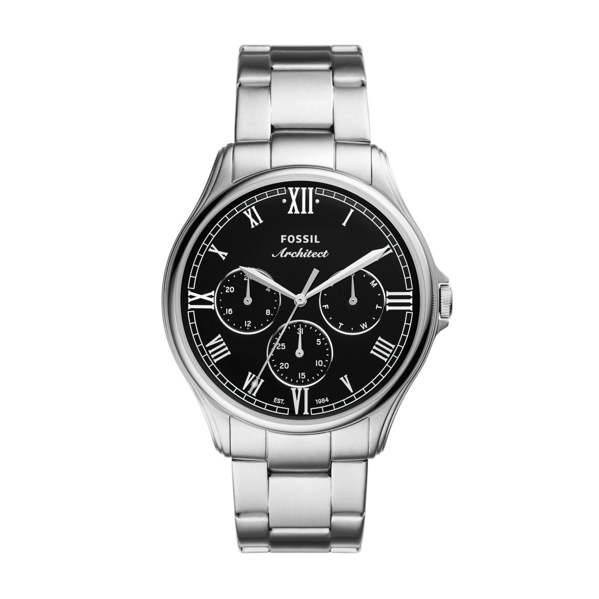 Fossil ARC-02 Multifunction Stainless Steel Men's Watch - FS5801 | Time Watch Specialists