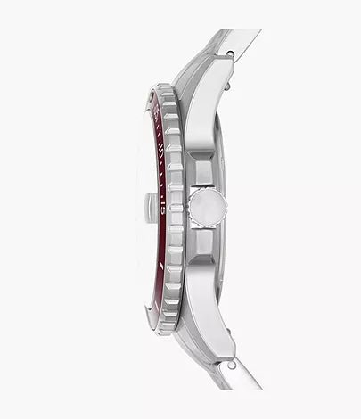 Fossil Blue Dive Three-Hand Stainless Steel Men's Watch | FS6013 | Time Watch Specialists