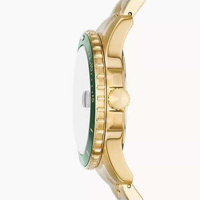 Fossil Blue Dive Three-Hand Stainless Steel Men's Watch | FS6030 | Time Watch Specialists