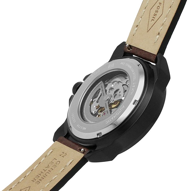 Fossil Bronson Automatic Brown Leather Men's Watch | ME3219 | TIME Watches