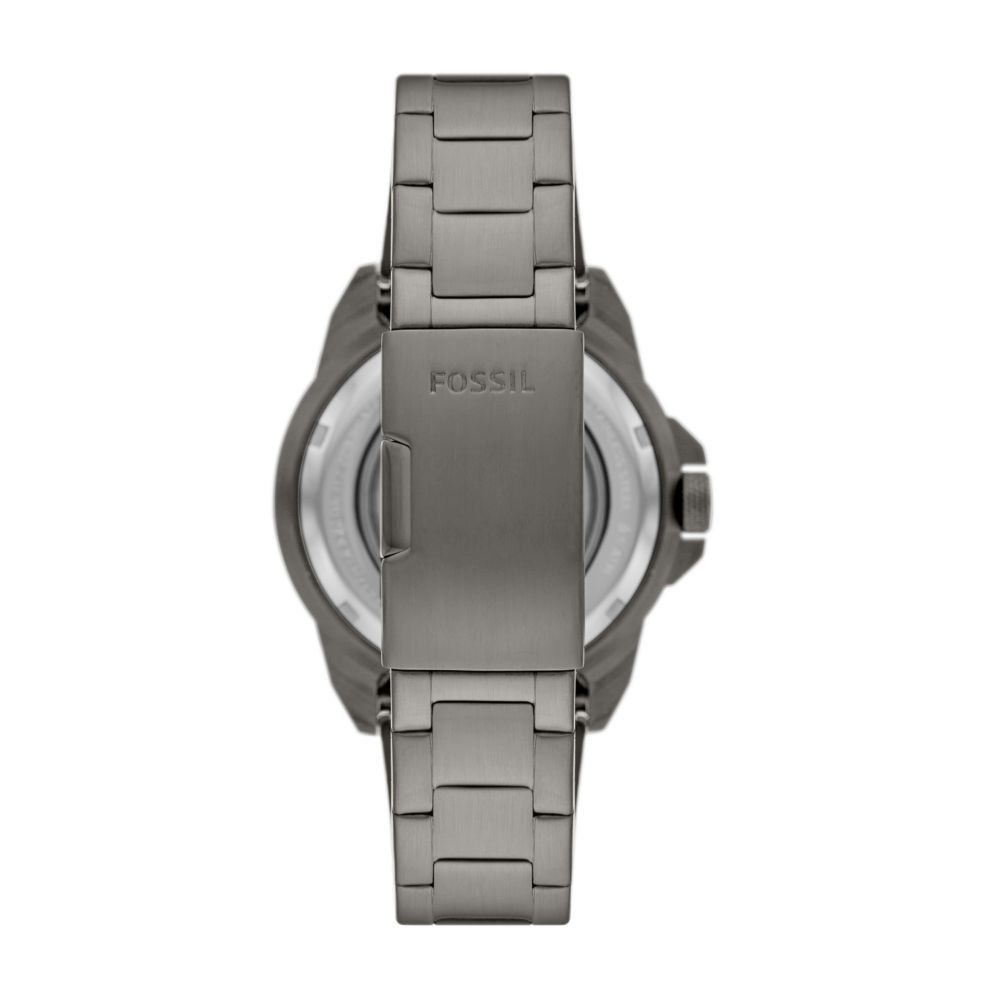 Fossil Bronson Automatic Smoke Stainless Steel Men's Watch | ME3218 | TIME Watches