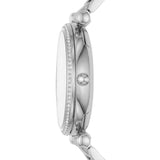 Fossil Carlie Silver Women's Watch - ES4341 | Time Watch Specialists