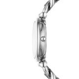 Fossil Carlie Three-Hand Stainless Steel Woman's Watch | ES5331 | Time Watch Specialists