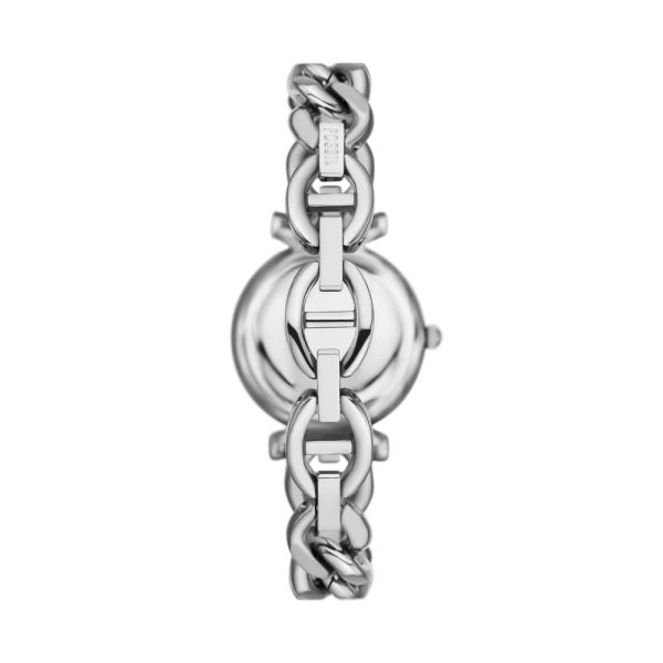 Fossil Carlie Three-Hand Stainless Steel Woman's Watch | ES5331 | Time Watch Specialists