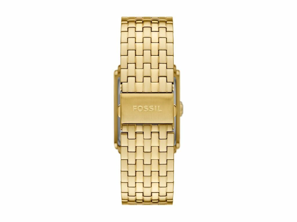 Fossil Carraway Three-Hand Gold-Tone Stainless Steel Men's Watch | FS6009 | Time Watch Specialists