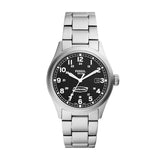 Fossil Defender Solar-Powered Stainless Steel Men's Watch | FS5973 | Time Watch Specialists