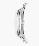 Fossil Everett Three-Hand Date Stainless Steel Man's Watch | FS6054 | Time Watch Specialists