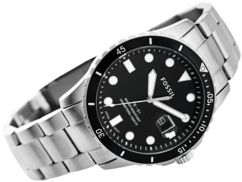 Fossil FB-01 Three-Hand Date Stainless Steel Men's Watch - FS5652 | Time Watch Specialists