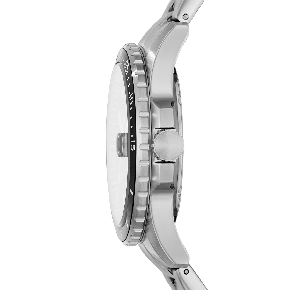 Fossil FB-01 Three-Hand Date Stainless Steel Men's Watch - FS5652 | Time Watch Specialists