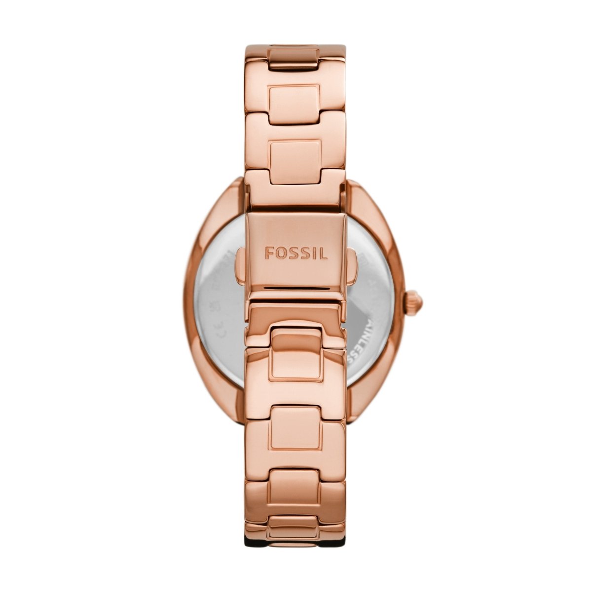 Fossil Gabby Three-Hand Date Rose Gold-Tone Stainless Steel Women's Watch - ES5070 | Time Watch Specialists