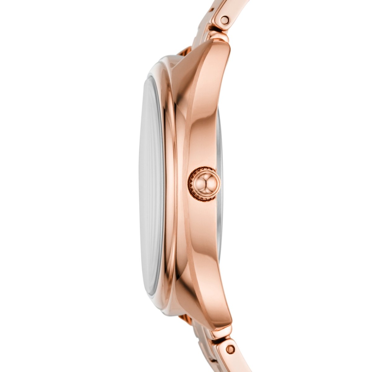 Fossil Gabby Three-Hand Date Rose Gold-Tone Stainless Steel Women's Watch - ES5070 | Time Watch Specialists
