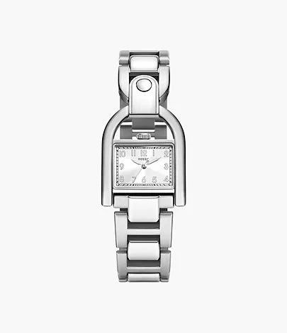 Fossil Harwell Three-Hand Stainless Steel Woman's Watch | ES5326 | Time Watch Specialists