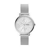 Fossil Jacqueline Multifunction Stainless Steel Mesh Women's Watch - ES5099 | Time Watch Specialists