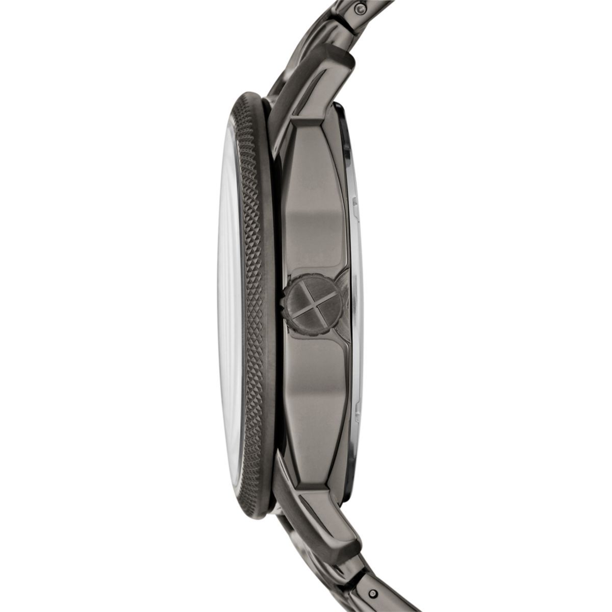 Fossil Machine Smoke Round Stainless Steel Men's Watch - FS4774 | Time Watch Specialists