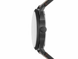 Fossil Machine Three-Hand Date Brown Leather Men's Watch - FS5901 | Time Watch Specialists
