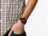 Fossil Men's Machine Black Round Leather Watch - FS4656 | Time Watch Specialists