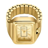 Fossil Raquel Ring Two-Hand Gold-Tone Stainless Steel Women's Watch | ES5343 | Time Watch Specialists