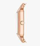 Fossil Raquel Three-Hand Date Rose Gold-Tone Stainless Steel Women's Watch | ES5271 | Time Watch Specialists