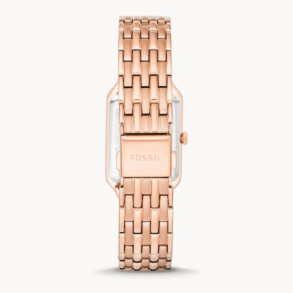 Fossil Raquel Three-Hand Date Rose Gold-Tone Stainless Steel Women's Watch | ES5271 | Time Watch Specialists