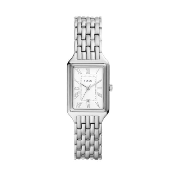 Fossil Raquel Three-Hand Date Stainless Steel Women's Watch | ES5221 | Time Watch Specialists