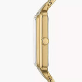 Fossil Raquel Three-Hand Gold Tone Stainless Steel Woman's Watch | ES5304 | Time Watch Specialists
