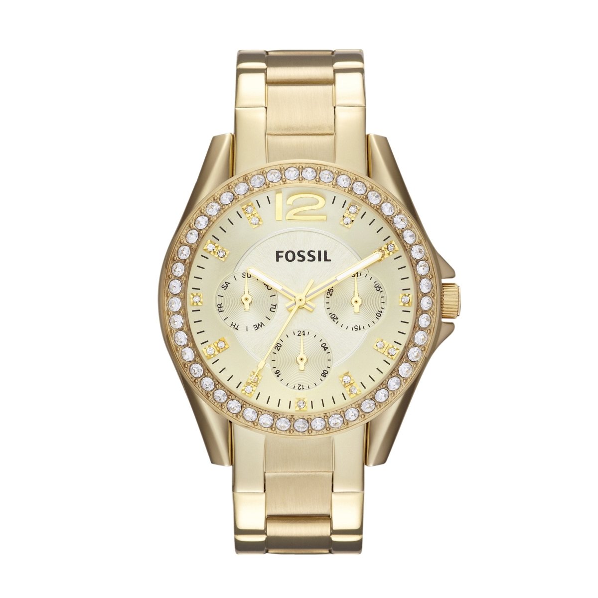 Fossil Riley Multifunction Stainless Steel Women's Watch | Time Watch Specialists