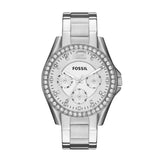 Fossil Riley Multifunction Stainless Steel Women's Watch | Time Watch Specialists