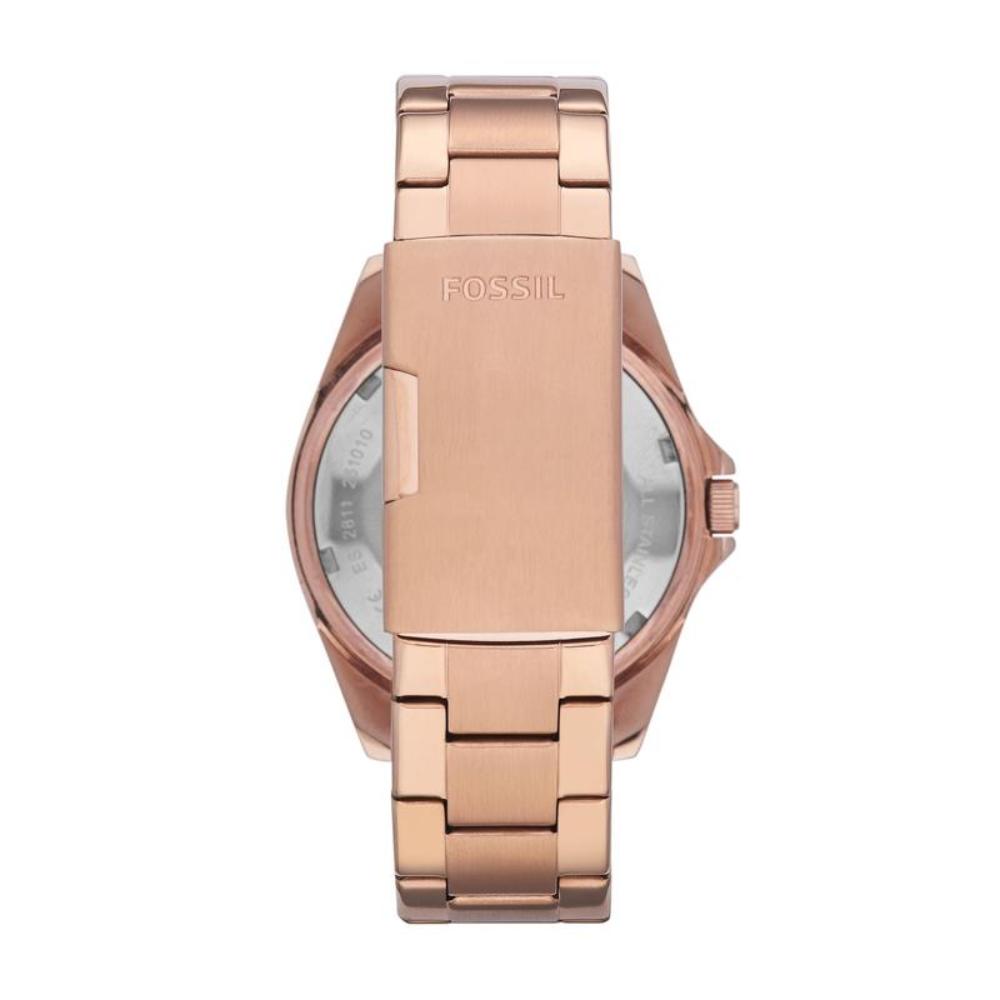 Fossil Riley Rose Gold Women's Watch - ES2811 | Time Watch Specialists